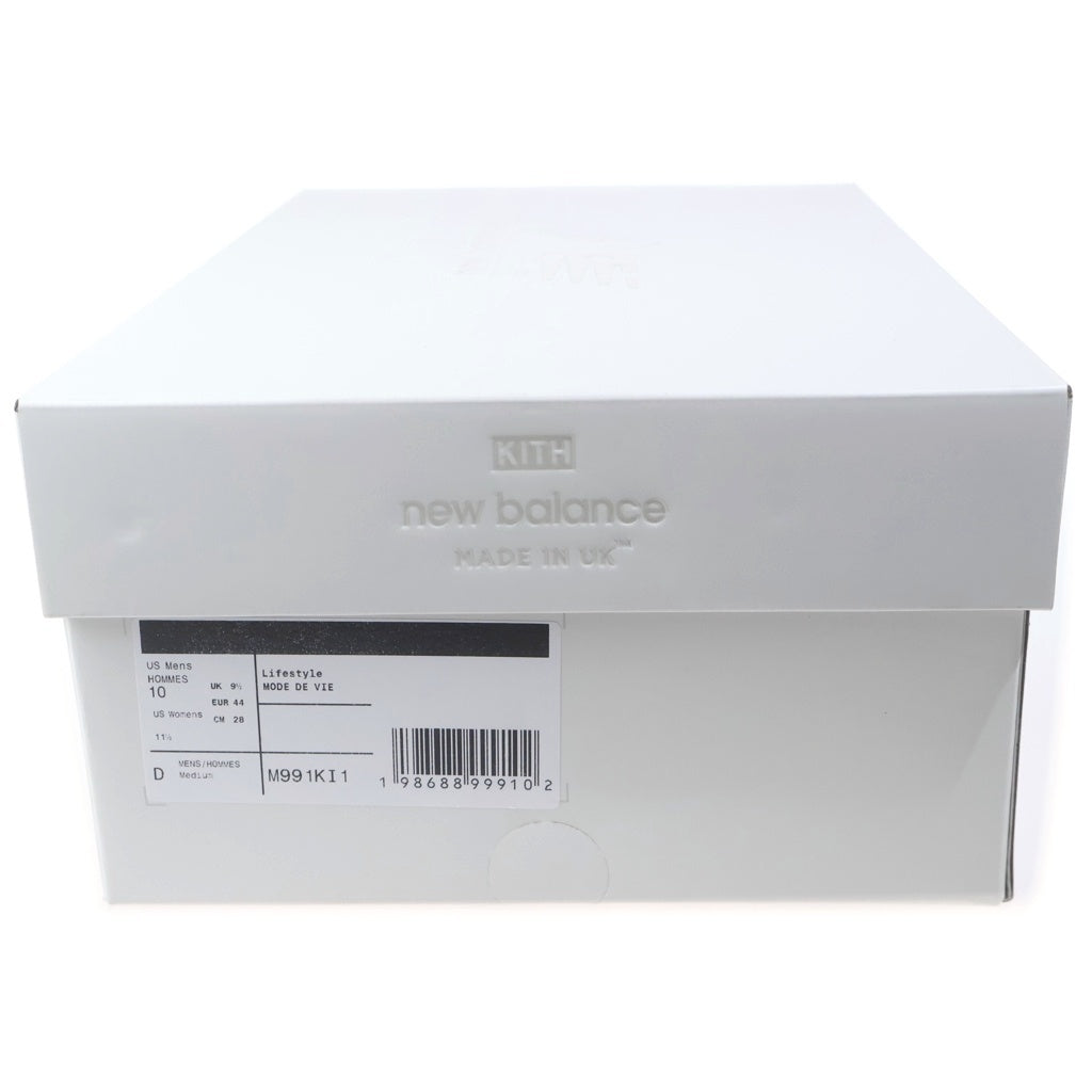 New Balance(ニューバランス) ×KITH M991KI1 VETIVER キス ベチバー ローカット スニーカー カーキ US10/28cm