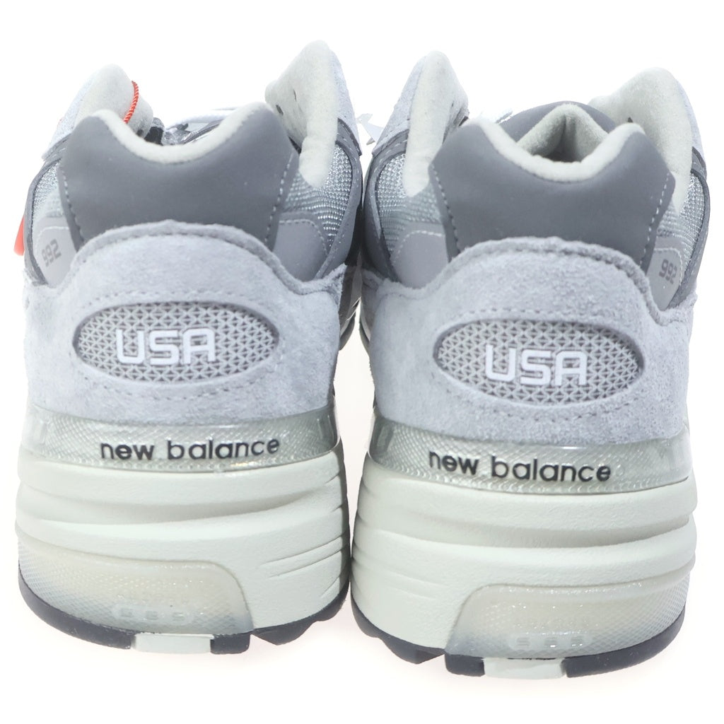 New Balance(ニューバランス) U992GY USA製 ローカット スニーカー グレー US9/27cm