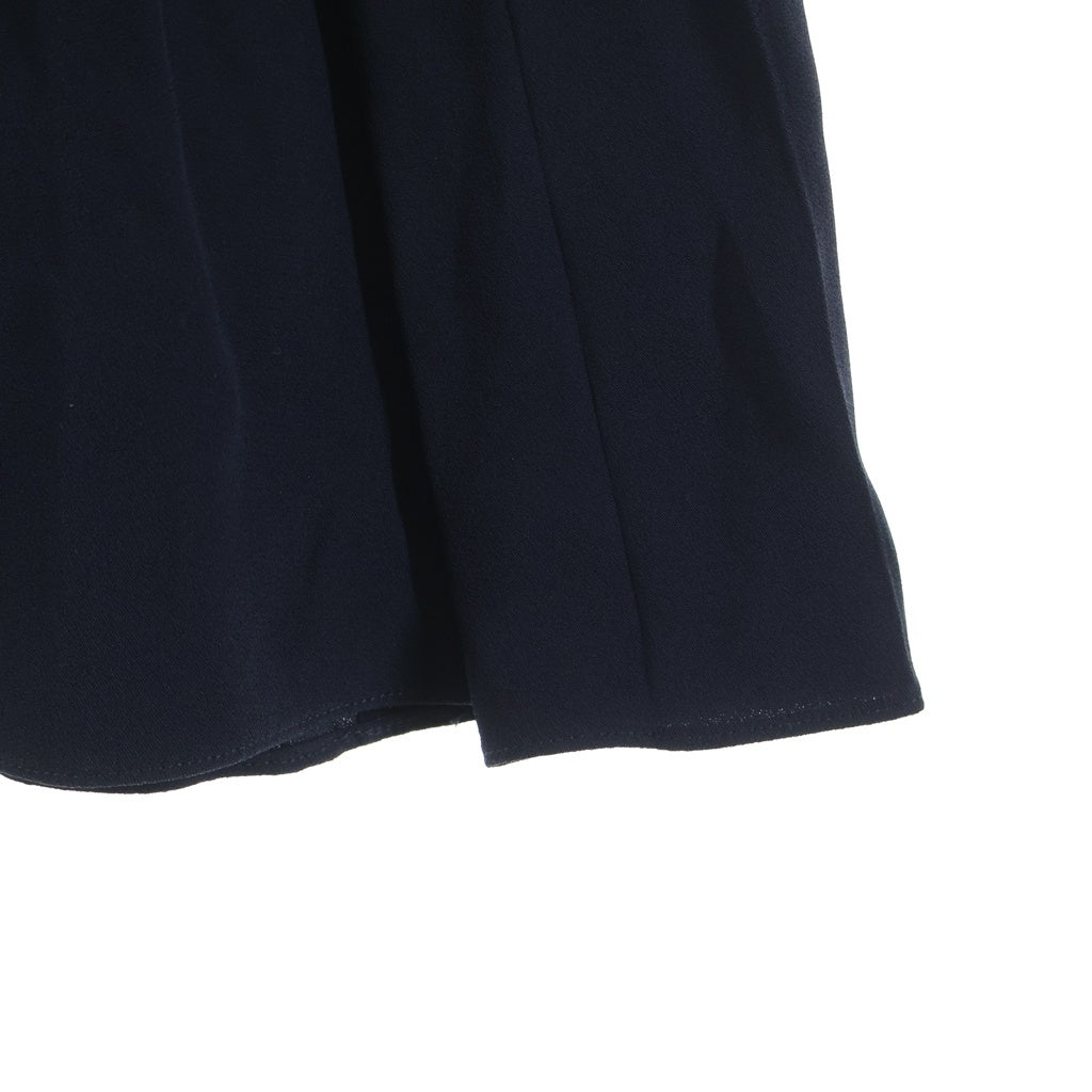 MARNI(マルニ) ベルト付き バックジップアップ レイヤード半袖ドレス ワンピース レディース ネイビー ABMA0148CQ-TV285