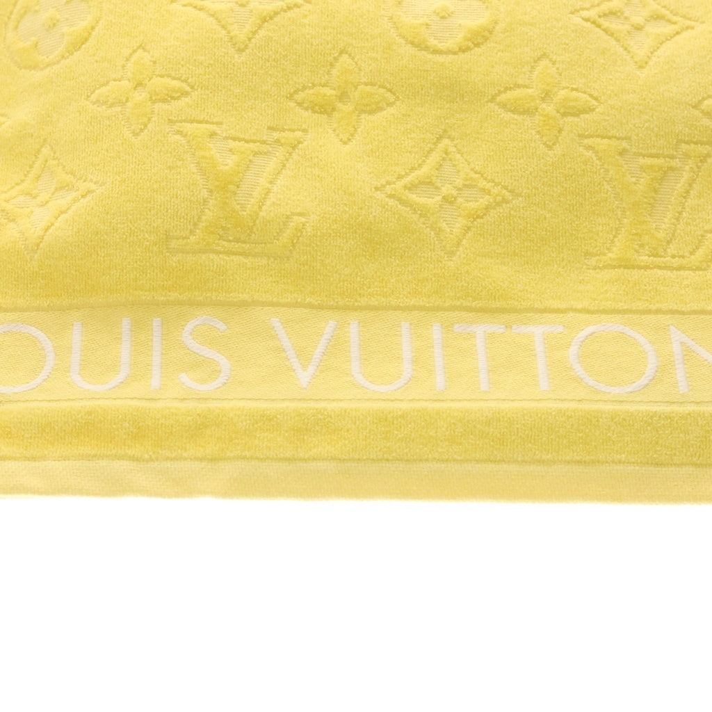 LOUIS VUITTON(ルイヴィトン) ロゴエンブロイダリー モノグラム ビーチタオル イエロー M78458 レディース