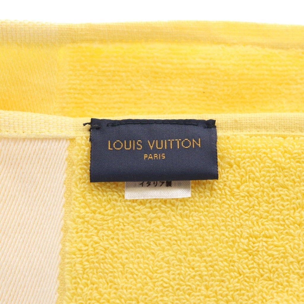 LOUIS VUITTON(ルイヴィトン) ロゴエンブロイダリー モノグラム ビーチタオル イエロー M78458 レディース