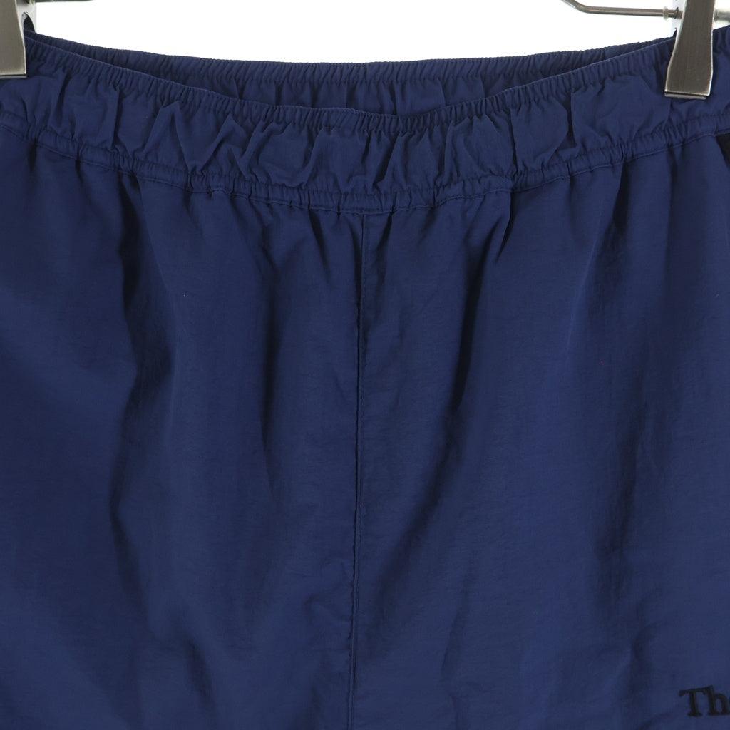 The Ennoy Professional(エンノイプロフェッショナル) ×STYLISTSHIBUTSU 21AW NYLON PANT スタイリスト私物 ロゴ エンブロイダリー ナイロン パンツ ネイビー AW21BRENPT01LV
