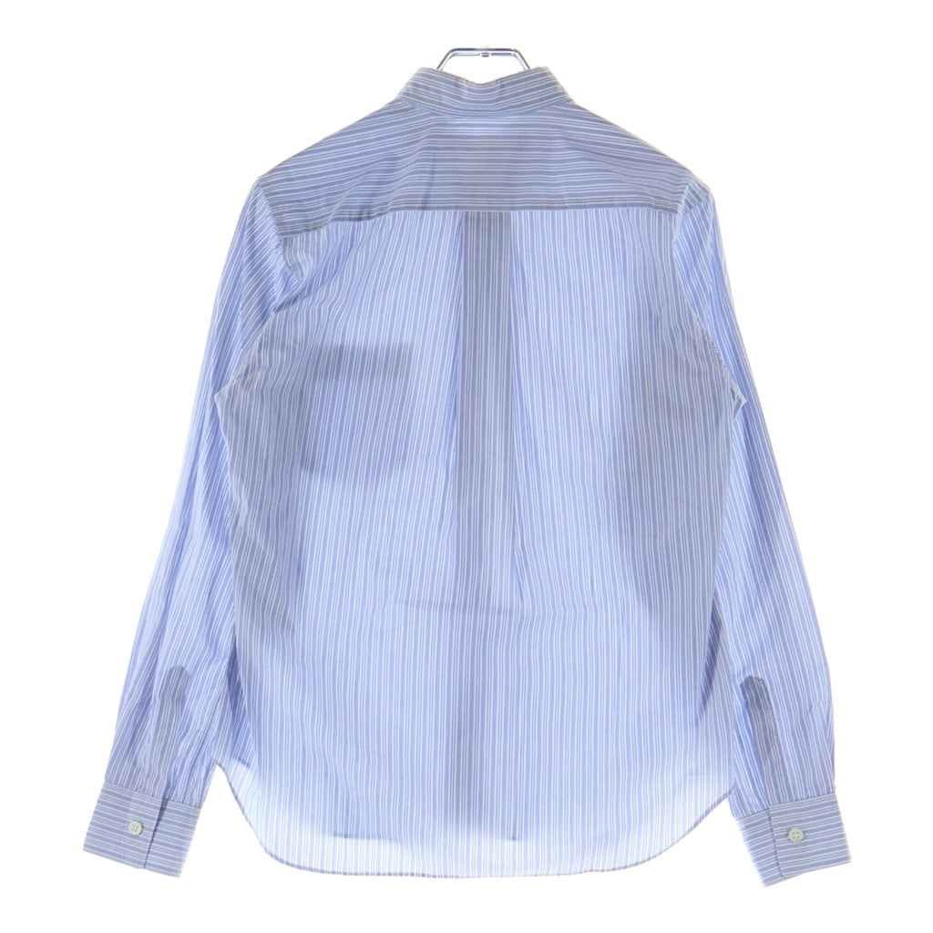 COMME des GARCONS SHIRT(コムデギャルソンシャツ) マルチストライプ ボタンダウン コットン 長袖シャツ ブルー CDGS6ST
