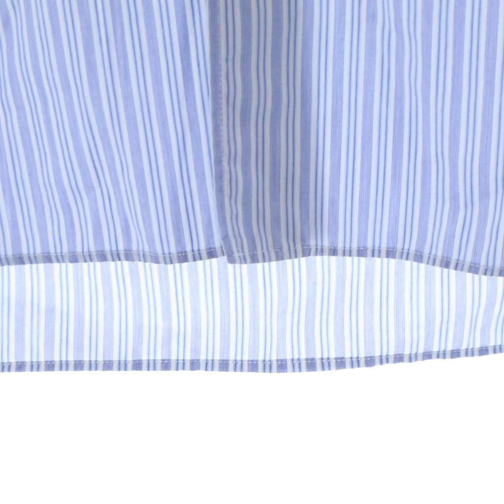 COMME des GARCONS SHIRT(コムデギャルソンシャツ) マルチストライプ ボタンダウン コットン 長袖シャツ ブルー CDGS6ST