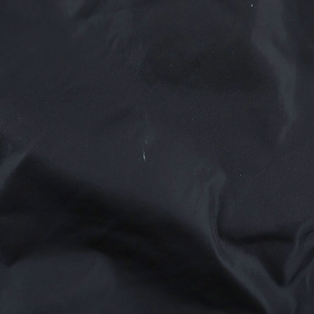 NO BRAND(ノーブランド) SWJP 26SS 2001 NYLON ZIP PANTS エスダブリュージェーピー ナイロン ジップ ロゴ エンブロイダリー パンツ ブラック SW-26SS-20
