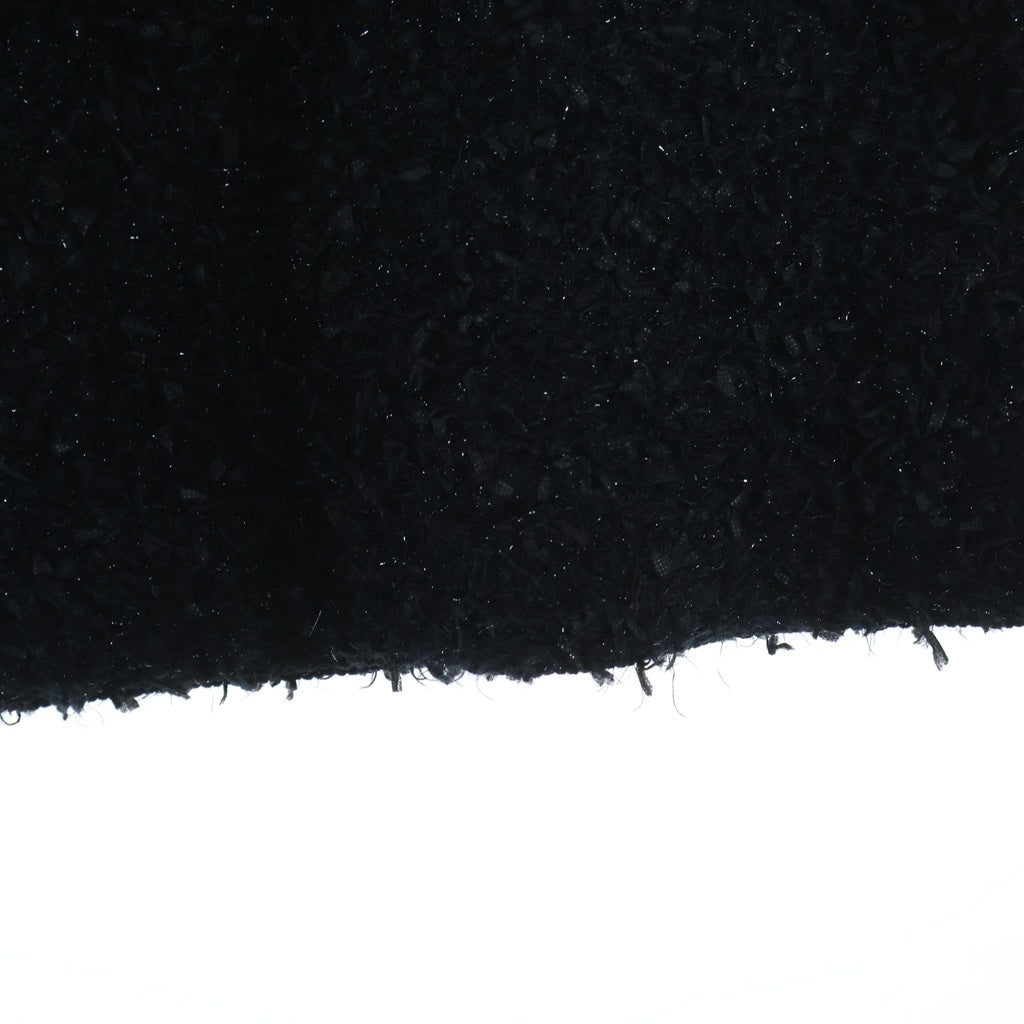 CFCL(シーエフシーエル) POTTERY REEF LUXE SKIRT ポタリー リーフ リュクスポリエステル ナイロン ラメ加工 ロングスカート ブラック レディース CF008KG166