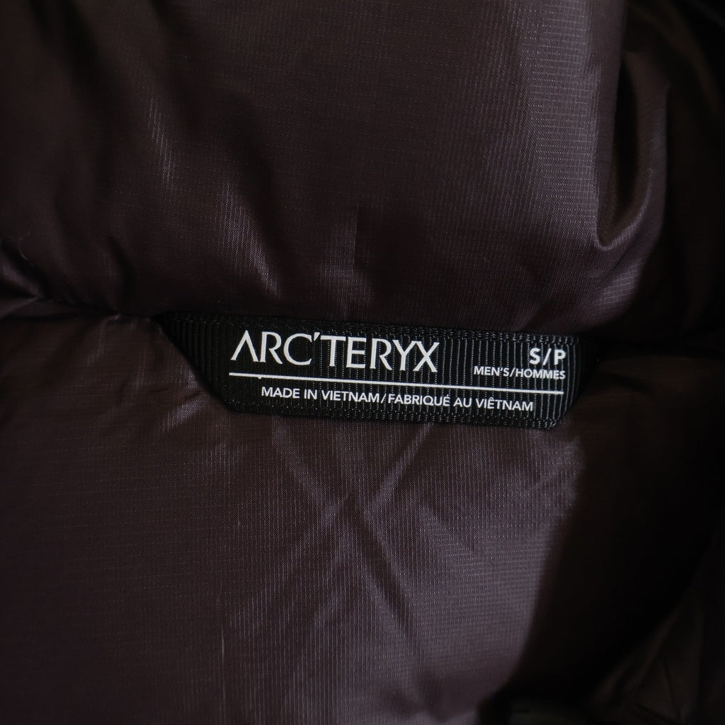 ARC'TERYX(アークテリクス) THERME PARKA サーミー パーカ ナイロン ロゴエンブロイダリー ゴアテックス ジップアップ ダウンジャケット ブラウン 28241-129544