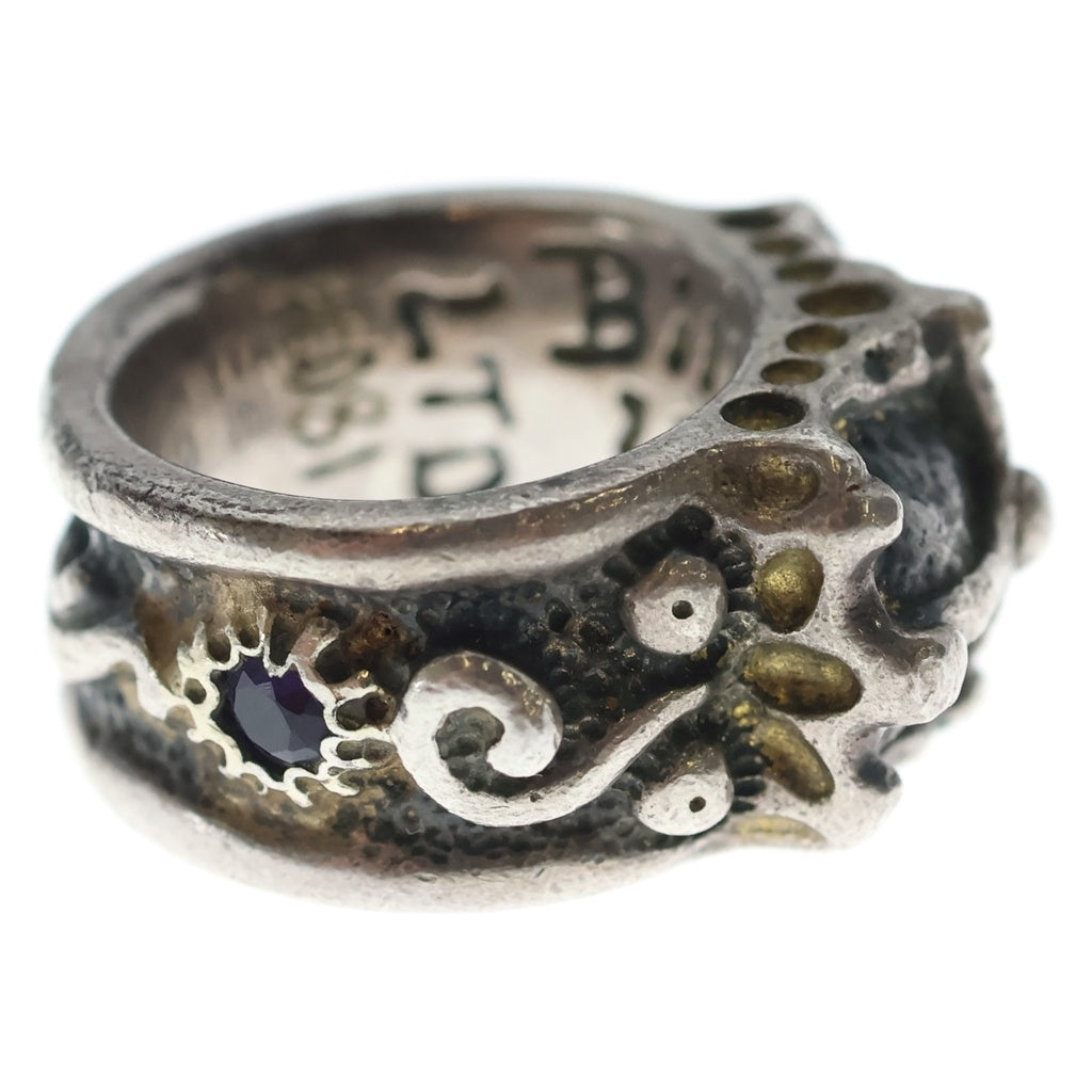Bill Wall Leather/BWL(ビルウォールレザー) OLD CROWN RING オールド クラウン アメジスト リング シルバー