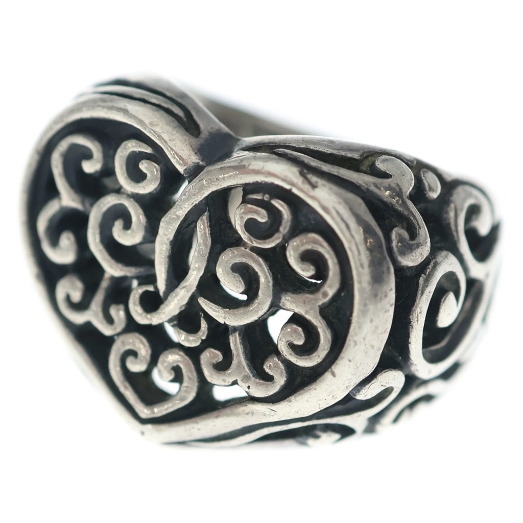Bill Wall Leather/BWL(ビルウォールレザー) TRIBAL HEART RING トライバル ハート リング シルバー