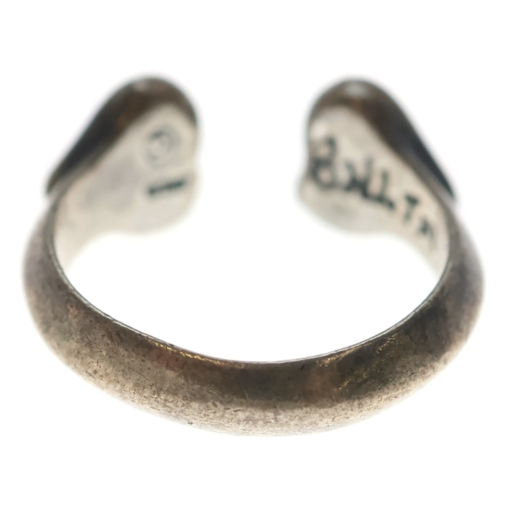 Bill Wall Leather/BWL(ビルウォールレザー) DOUBLE TRIBAL HEART RING ダブル トライバル ハート リング シルバー レディース