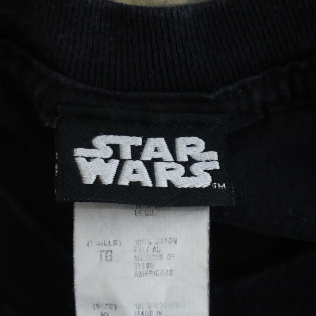 VINTAGE(ヴィンテージ) 00S VINTAGE DISNEY STAR WARS YODA JUDGE ME BY MY SIZE DO YOU? TEE ヴィンテージ ディズニー スターウォーズ ヨーダ 両面プリントTシャツ 半袖カットソー