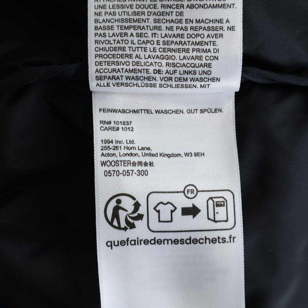 SUPREME(シュプリーム) 24SS ×THE NORTH FACE Split Nupse Jacket ザノースフェイス スプリットヌプシ ジップアップダウンジャケット ブラック NF0A875F