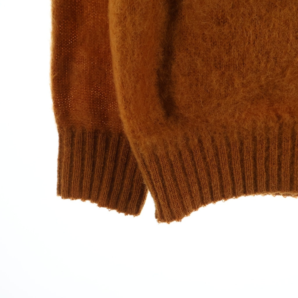 WACKO MARIA(ワコマリア) 22AW MOHAIR KNIT CARDIGAN モヘア混 ウールニットカーディガン ブラウン 22FW-WHK-KN06