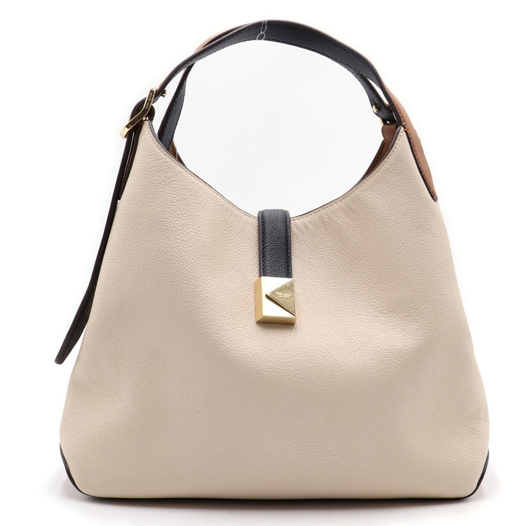 Kate Spade(ケイトスペード) DECO COLORBLOCK MEDIUM CROSSBODY TOTE デコ カラーブロック ミディアム クロスボディ トート バッグ ベージュ KI551 レディース
