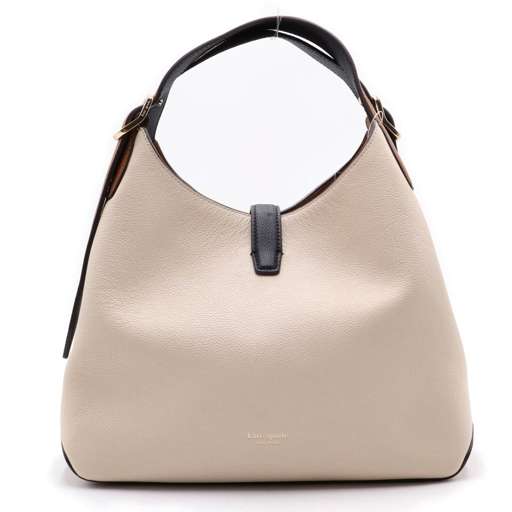 Kate Spade(ケイトスペード) DECO COLORBLOCK MEDIUM CROSSBODY TOTE デコ カラーブロック ミディアム クロスボディ トート バッグ ベージュ KI551 レディース