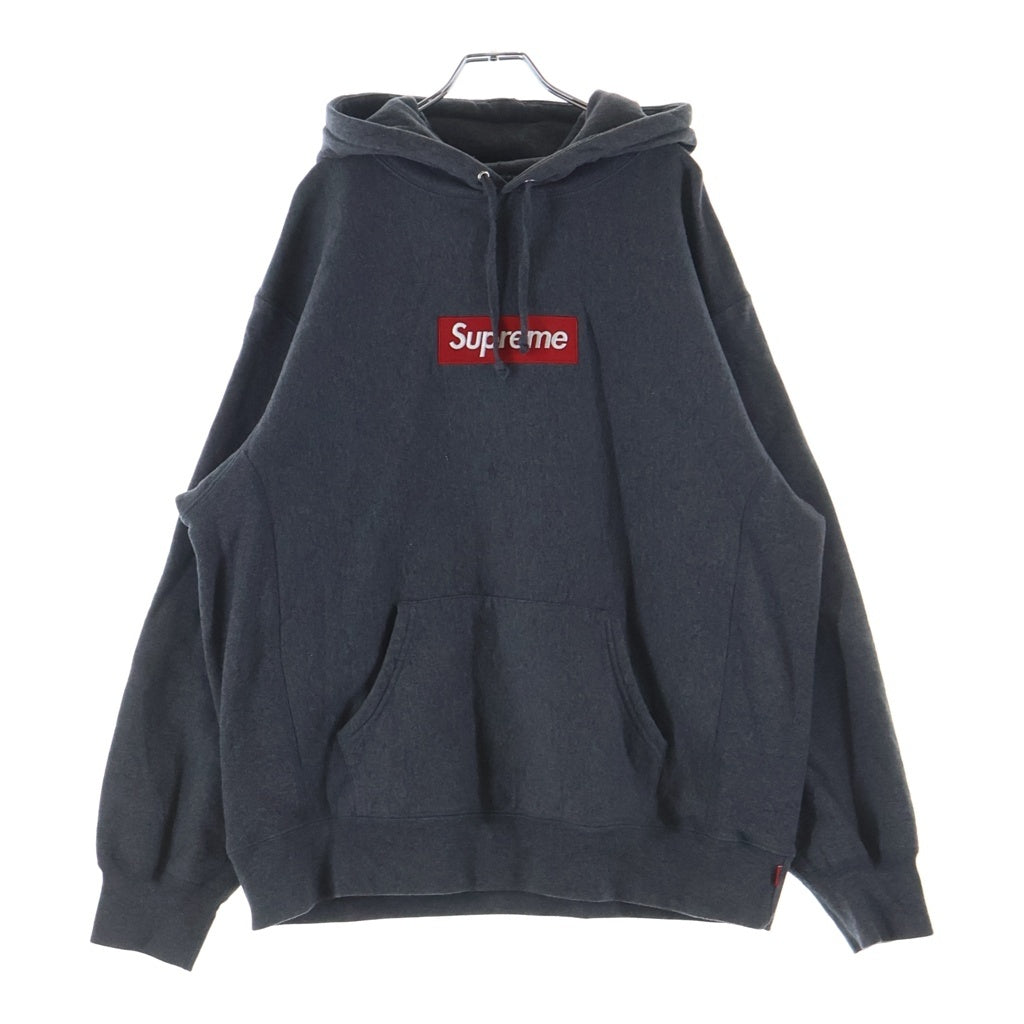 SUPREME(シュプリーム) 21AW Box Logo Hooded Sweatshirt ボックスロゴ プルオーバースウェットパーカー グレー