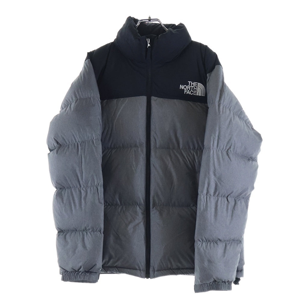 THE NORTH FACE(ザノースフェイス) NOVELTY NUPTSE JACKET ノベルティ ヌプシ ダウンジャケット グレー ND91842