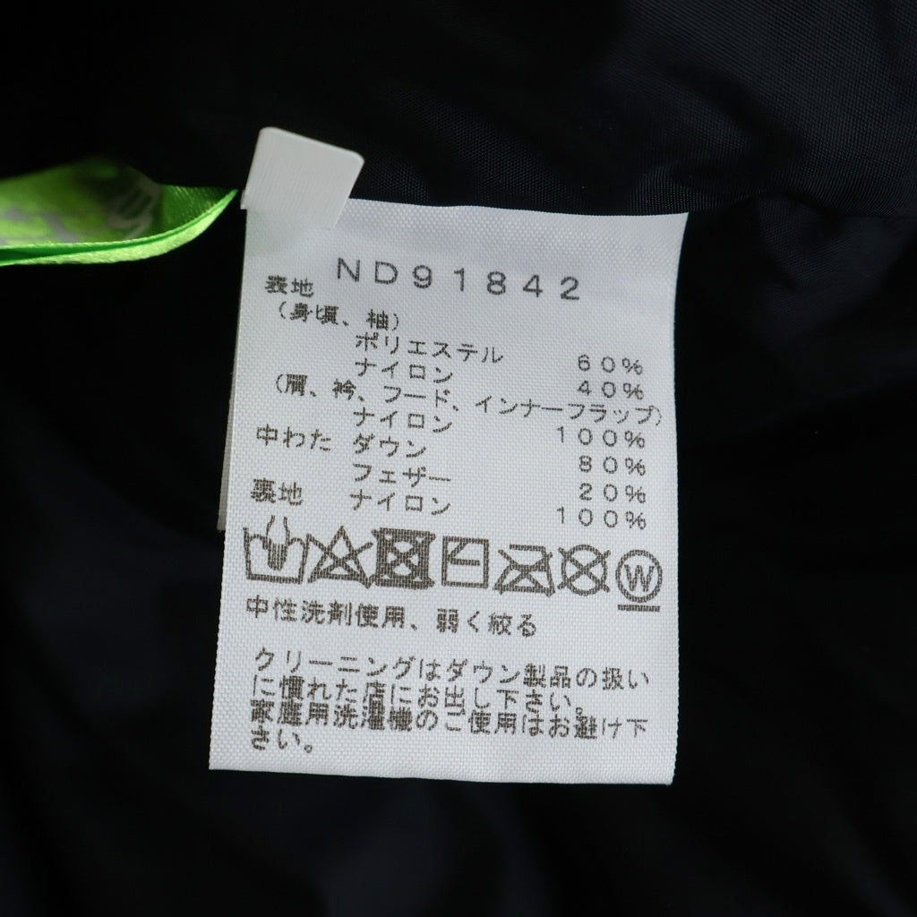 THE NORTH FACE(ザノースフェイス) NOVELTY NUPTSE JACKET ノベルティ ヌプシ ダウンジャケット グレー ND91842