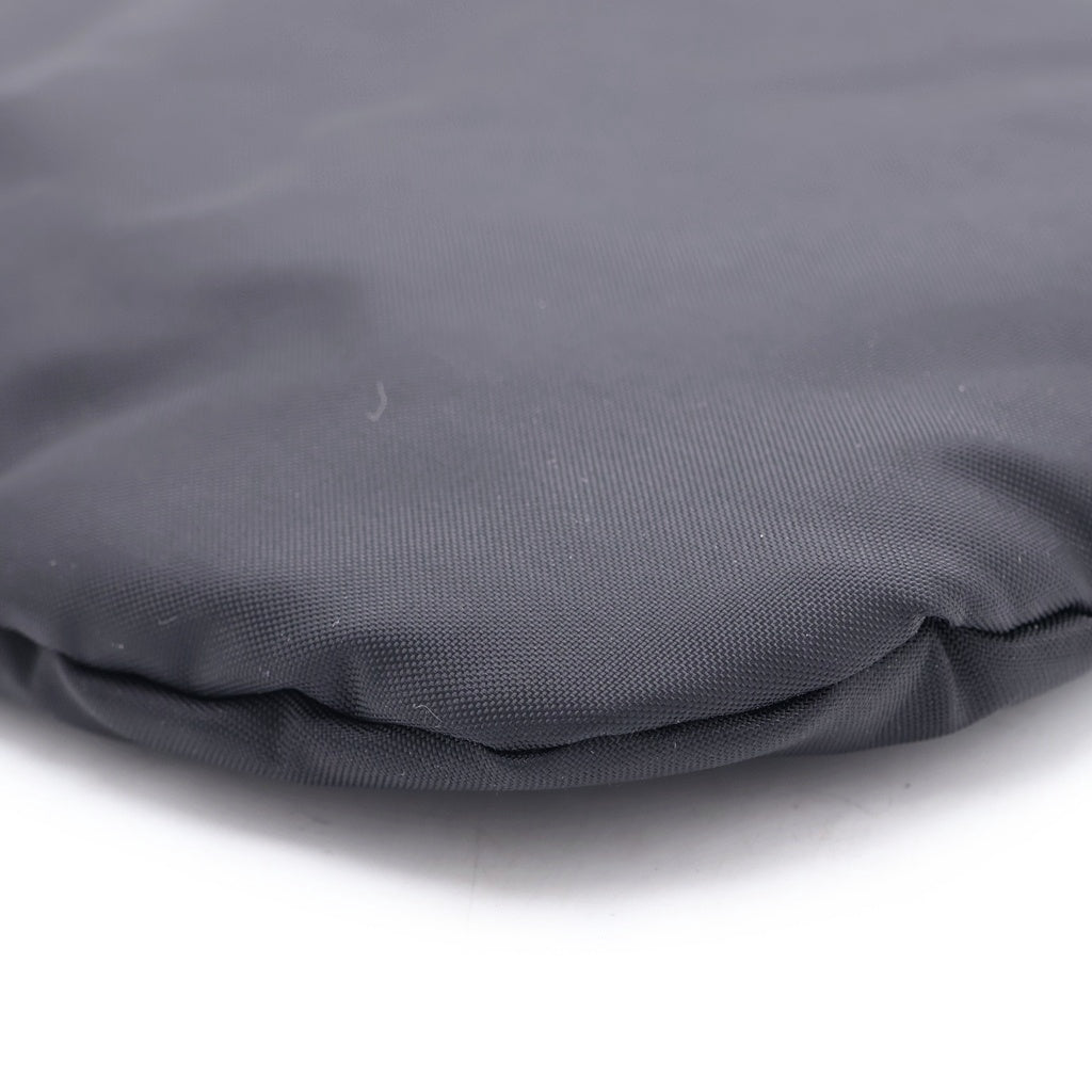 BLACK COMME des GARCONS(ブラックコムデギャルソン) 日本製 中わた 2WAY ナイロン ハンドショルダーバッグ ブラック 1Z-K 204