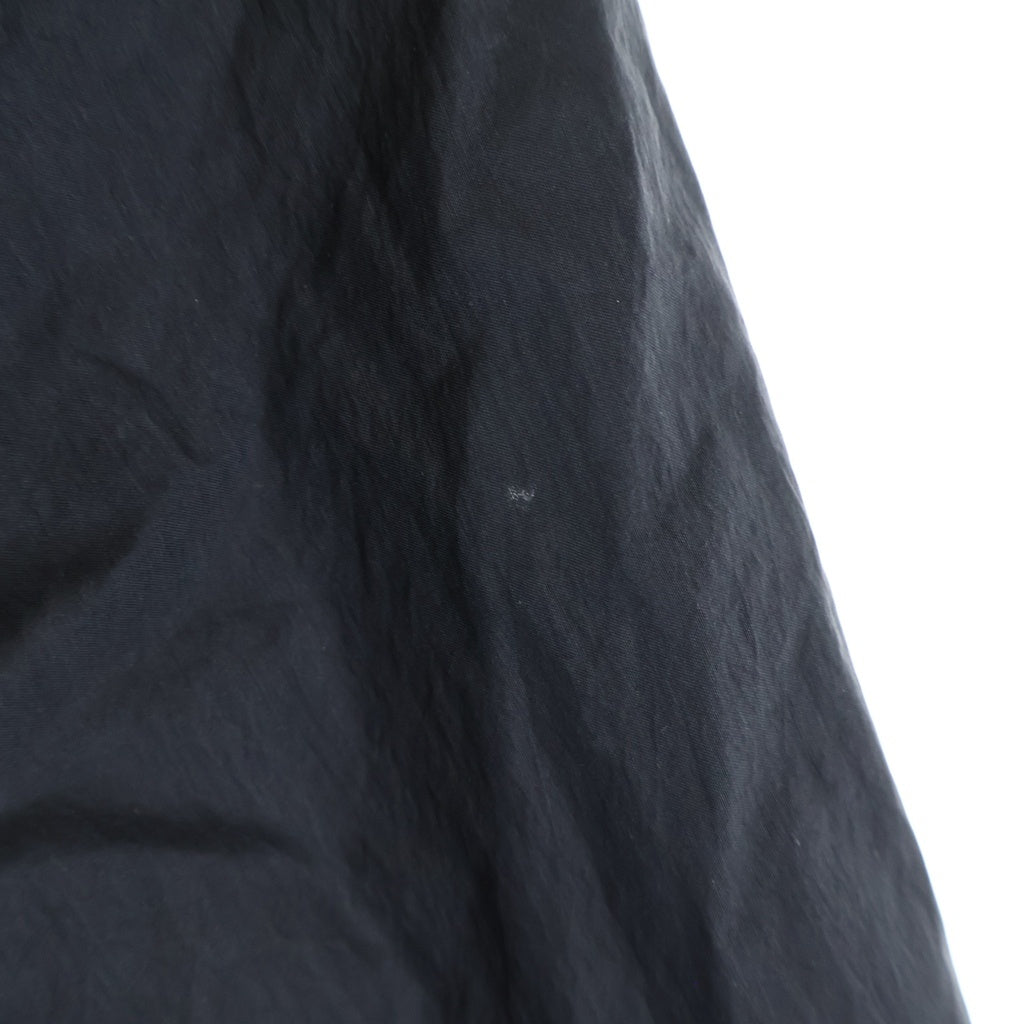 STONE ISLAND(ストーンアイランド) 13SS MUSSOLA WATRO ロゴワッペン コーティング ナイロンジャケット ブラック 5815AF229