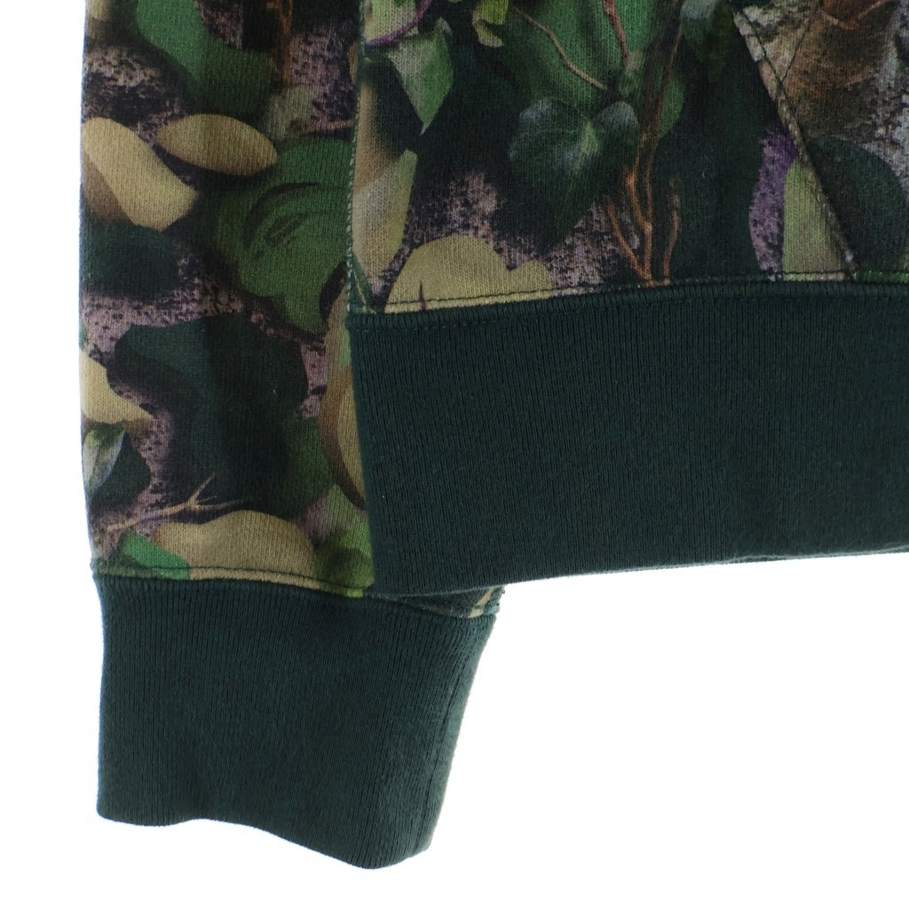 A BATHING APE(アベイシングエイプ) リアルツリー ラグランスリーブ フルジップアップパーカー フーディー レディース カーキ