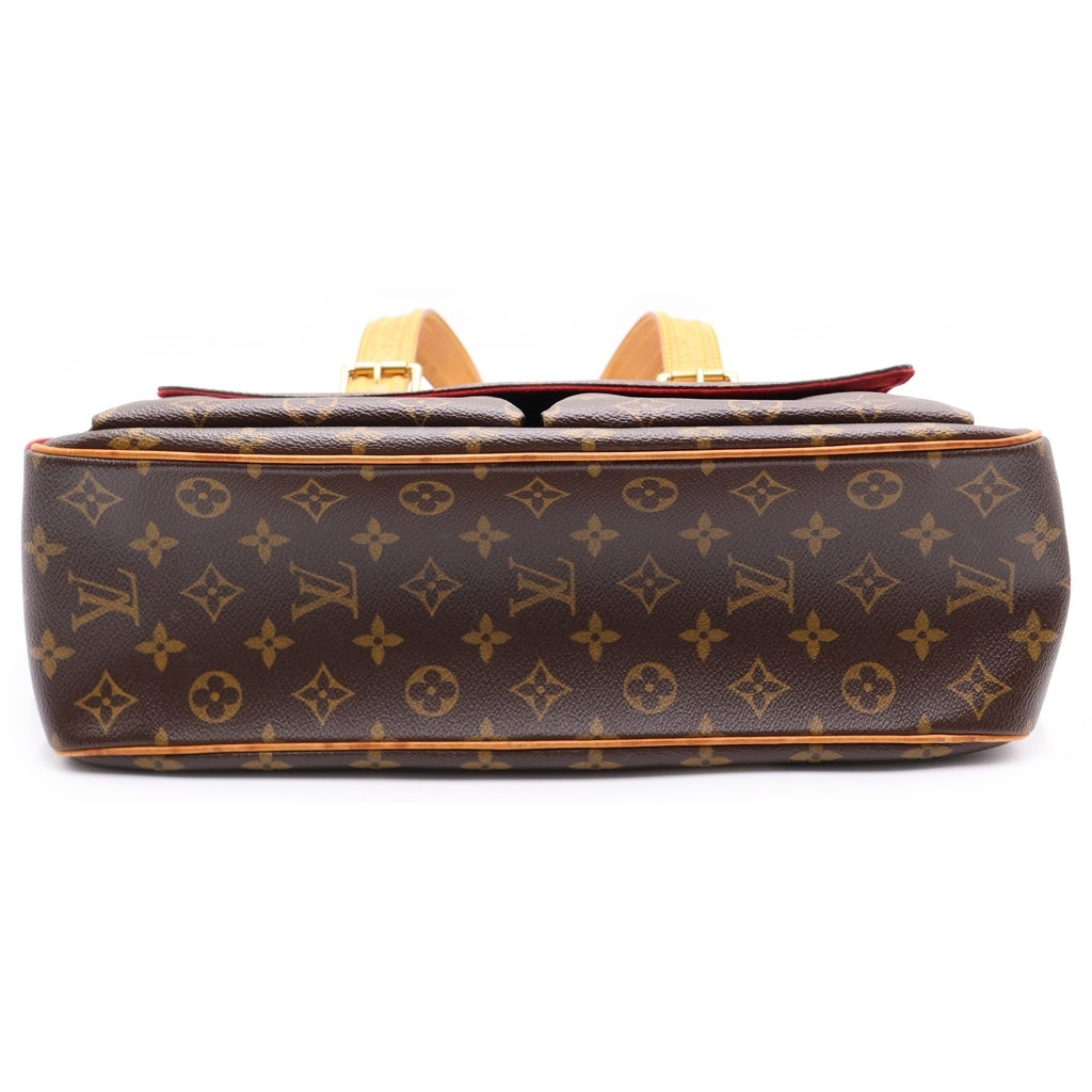 LOUIS VUITTON(ルイヴィトン) MULTIPLY CITY ミュルティプリ シティ モノグラム ハンドバッグ ブラウン M51162 MB1014 レディース