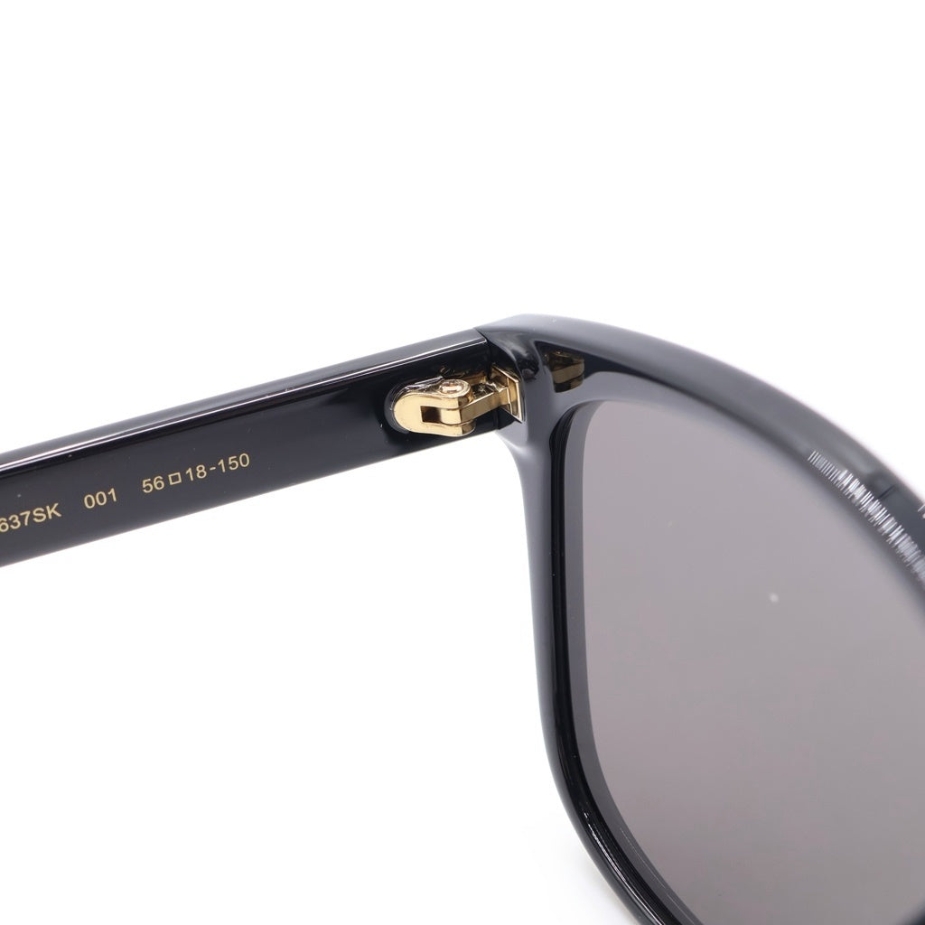 GUCCI(グッチ) GG0637SK アジアンフィット スクエアフレーム GGロゴテンプル カラーレンズ サングラス メガネ ブラック