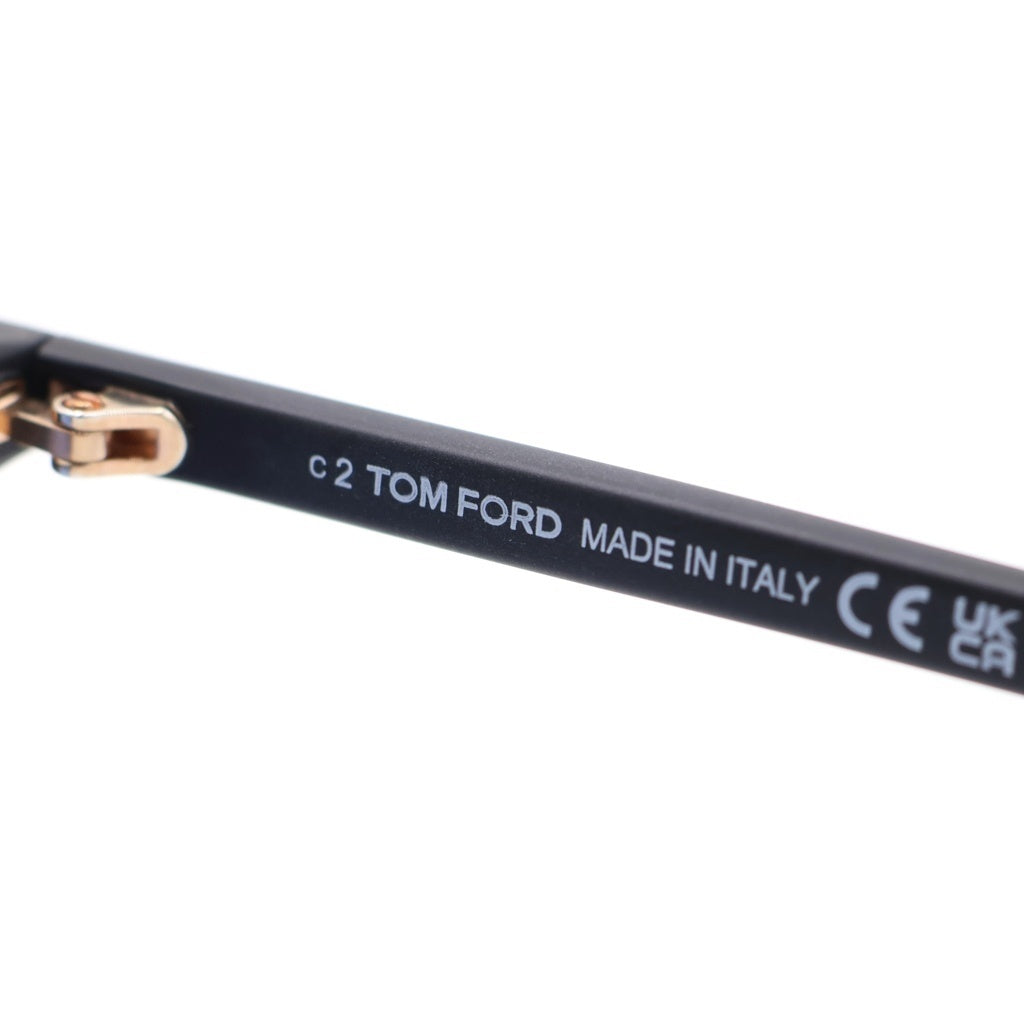 TOM FORD(トムフォード) TF977-D アジアンフィット ウェリントンフレーム カラーレンズ サングラス メガネ ブラック/ブルー