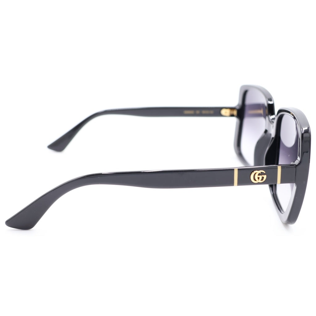 GUCCI(グッチ) GG0632S スクエアフレーム GGロゴテンプル カラーレンズ サングラス メガネ ブラック