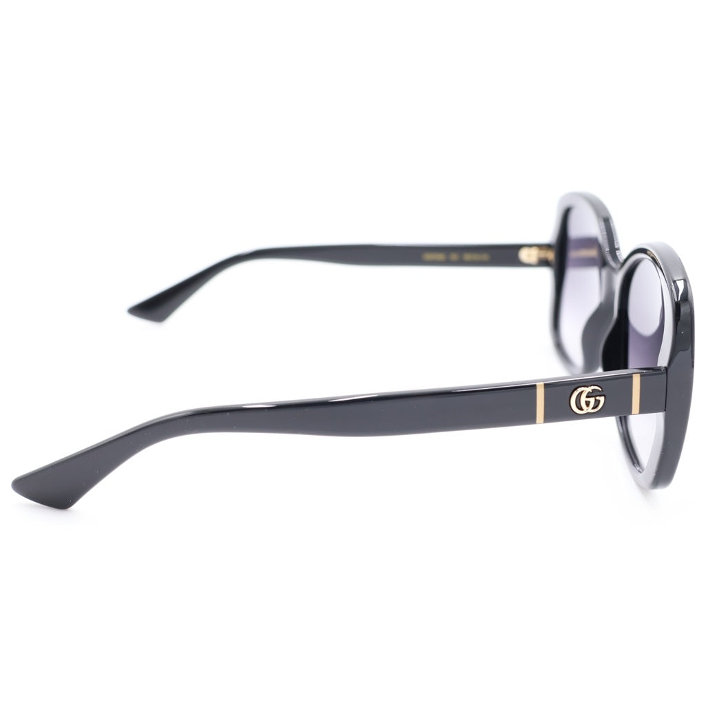 GUCCI(グッチ) GG0762S バタフライフレーム GGロゴテンプル カラーレンズ サングラス メガネ ブラック