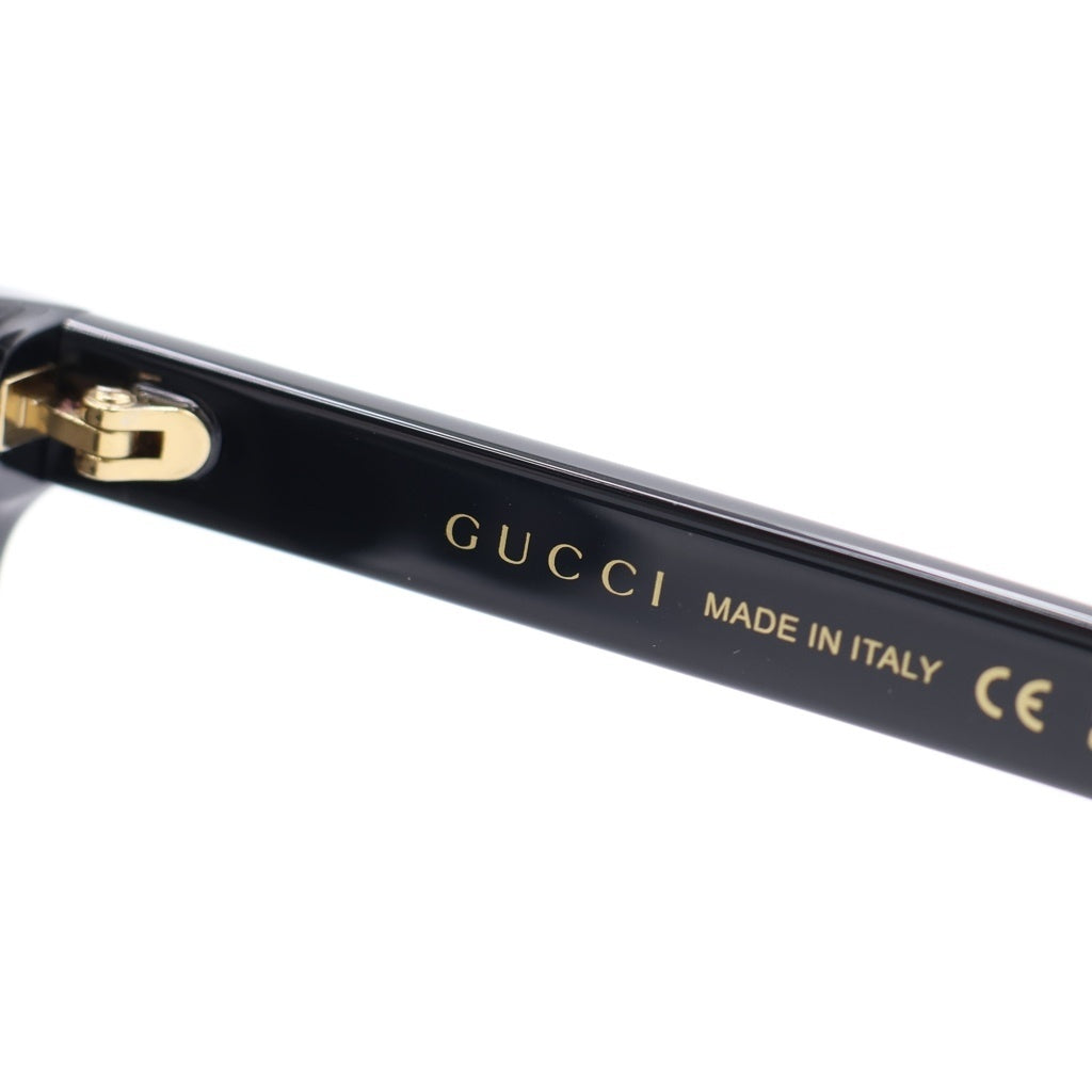 GUCCI(グッチ) GG0637SK アジアンフィット スクエアフレーム GGロゴテンプル カラーレンズ サングラス メガネ ブラック