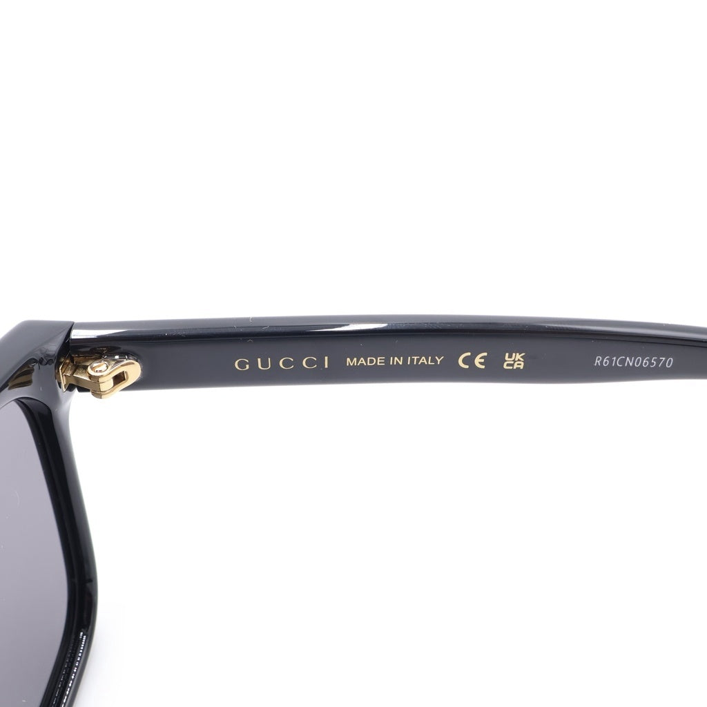 GUCCI(グッチ) GG0746S アジアンフィット ウェリントンフレーム シェリーラインテンプル カラーレンズ サングラス メガネ ブラック