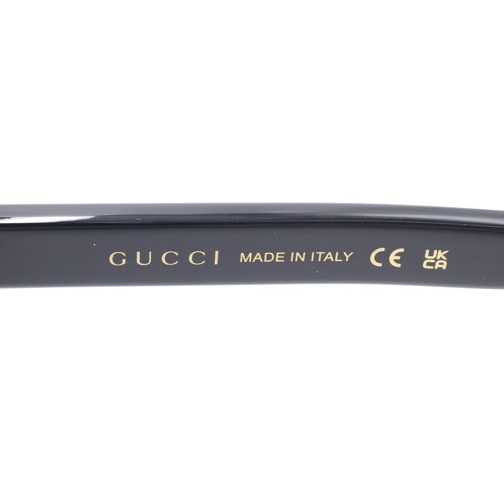 GUCCI(グッチ) GG0746S アジアンフィット ウェリントンフレーム シェリーラインテンプル カラーレンズ サングラス メガネ ブラック
