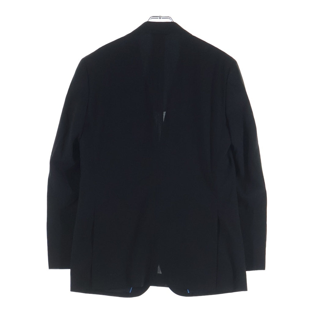 BROOKS BROTHERS(ブルックス ブラザーズ) COOL SET UP クールウール 2Bシングルテラーラードジャケット 1タック スラックスパンツ ブラック 19-01-2201