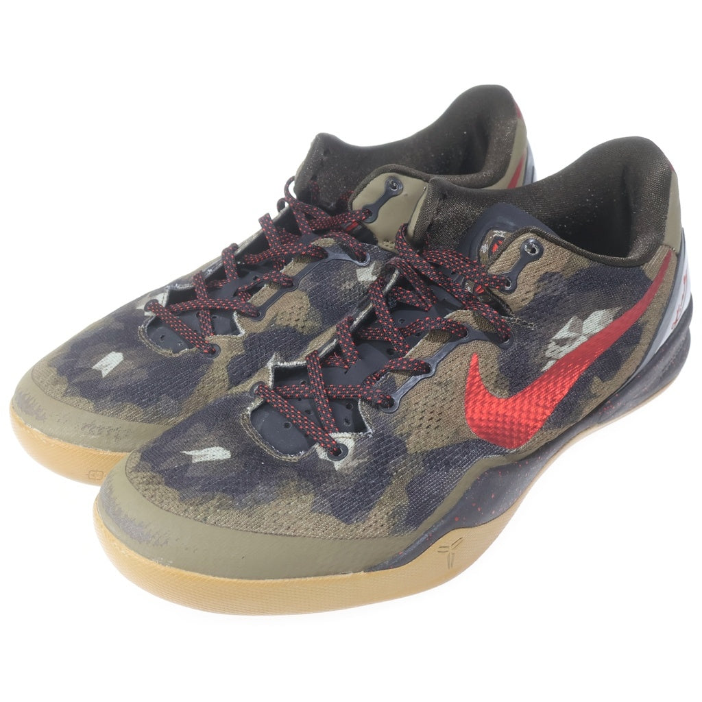 NIKE(ナイキ) 【観賞用 2012年製】 KOBE 8 SYSTEM PYTHON コービー8 システム パイソン ローカットスニーカー カーキ US11.5/29.5cm 555035-300
