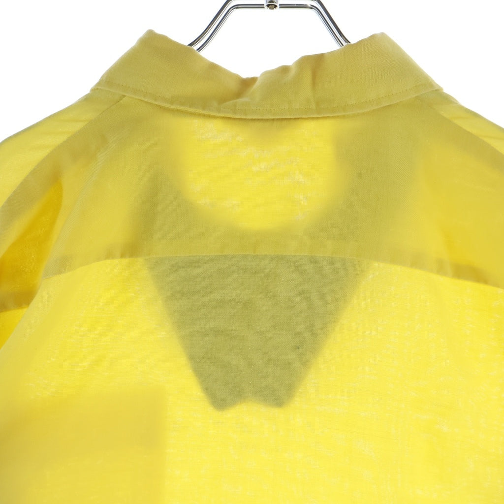 VINTAGE(ヴィンテージ) 70S VINTAGE BEAU GEM SPORTSWEAR L/S SKIPPER SHIRT ヴィンテージ ボタンダウン ニット付 長袖スキッパーシャツ イエロー