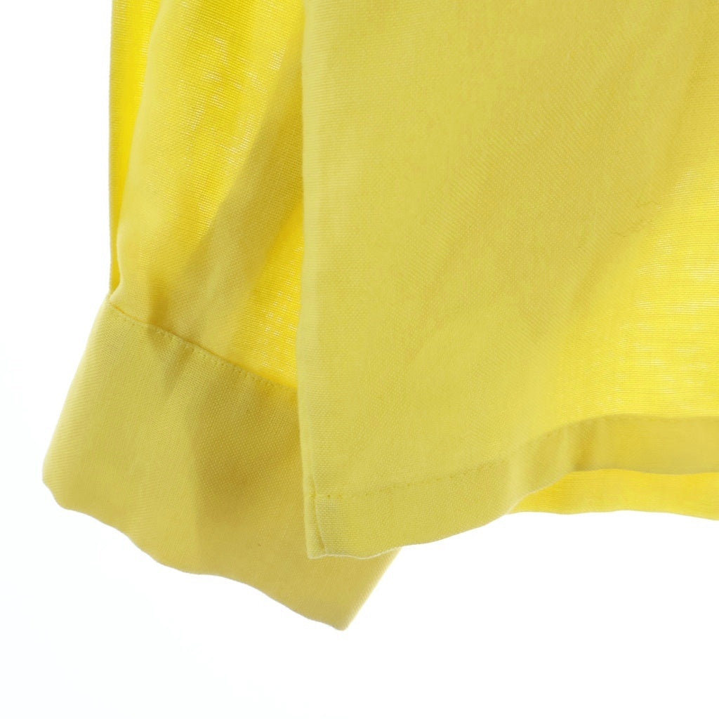 VINTAGE(ヴィンテージ) 70S VINTAGE BEAU GEM SPORTSWEAR L/S SKIPPER SHIRT ヴィンテージ ボタンダウン ニット付 長袖スキッパーシャツ イエロー