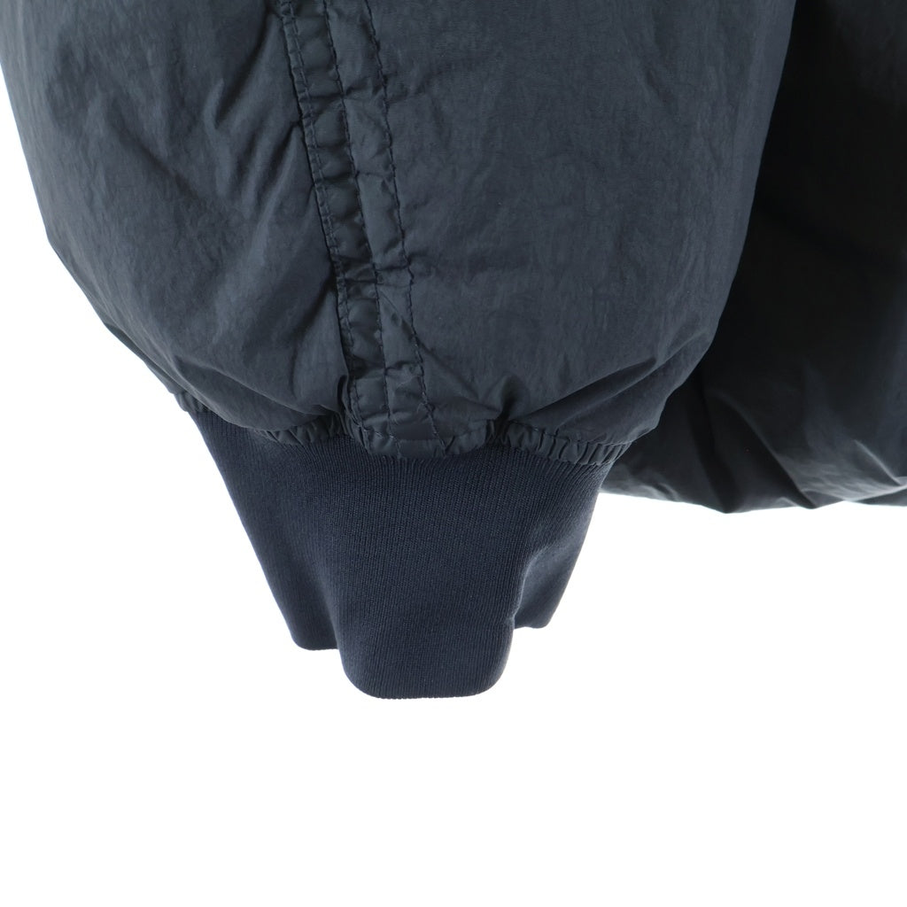 STONE ISLAND(ストーンアイランド) GARMENT DYED CRINKLE REPS RECYCLED NYLON DOWN ロゴワッペン ナイロンダウンジャケット グレー 791540723