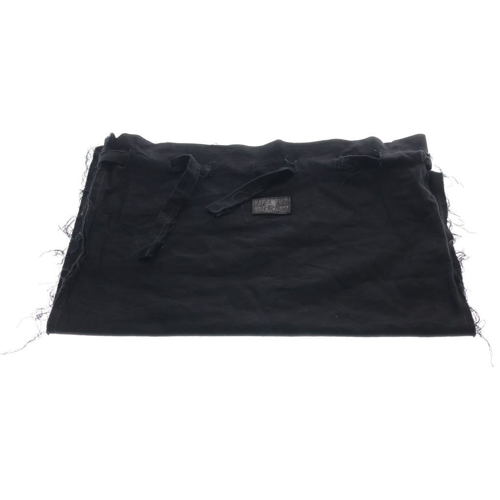 Soffer Ari(ソファアリ) BACK PACK BAG レザー パッチ付き ワンショルダーバッグ ブラック