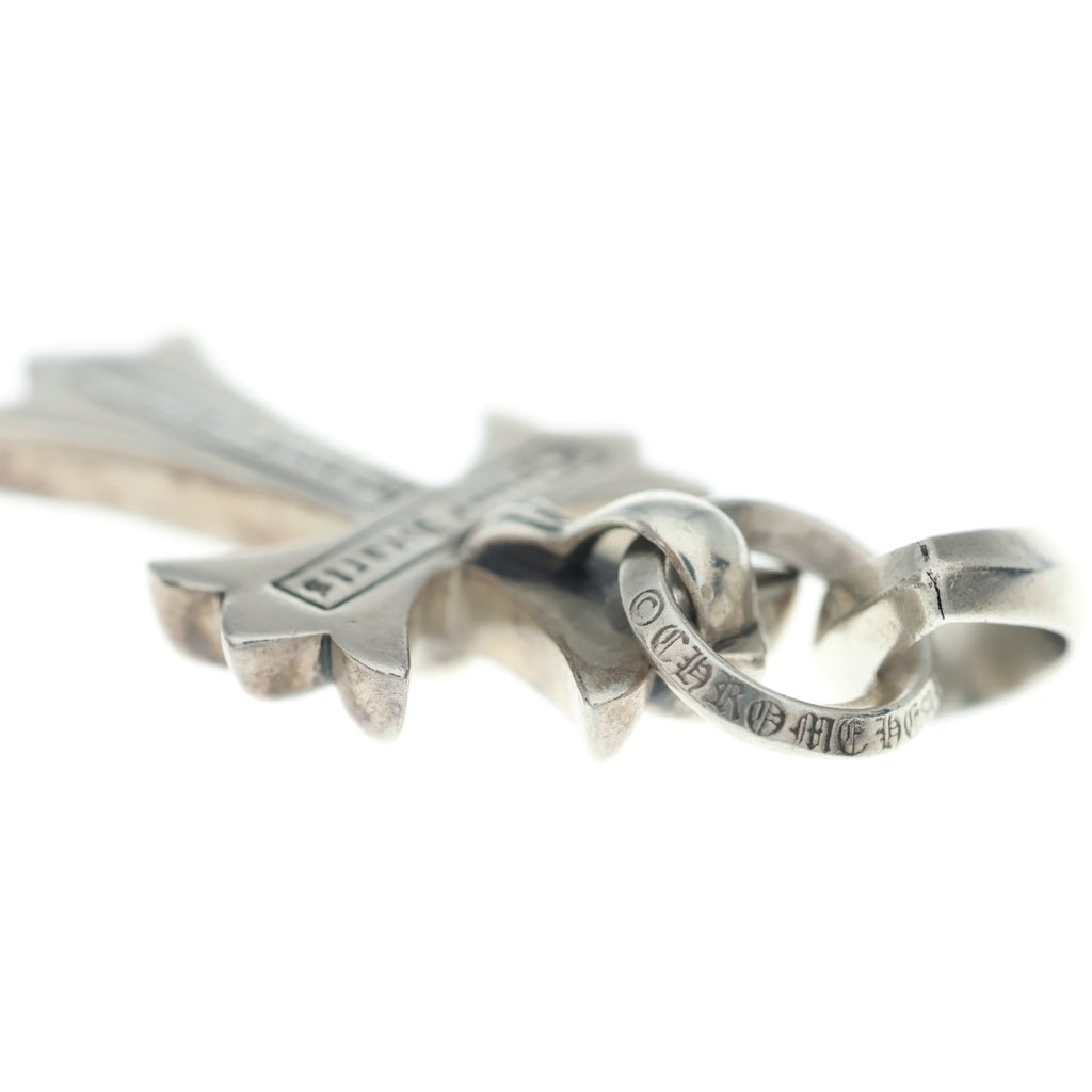 CHROME HEARTS(クロムハーツ) CH CRS SML W/BALE Wベイル スモールCHクロス ペンダントトップ シルバー BCA218