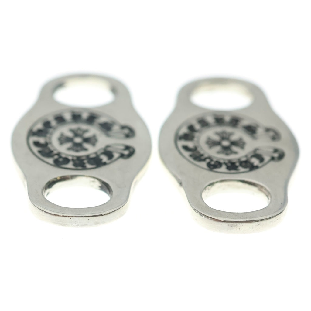 CHROME HEARTS(クロムハーツ) SHOELACE SET V1 シューレース デュブレ 2個セット シルバー BCA313