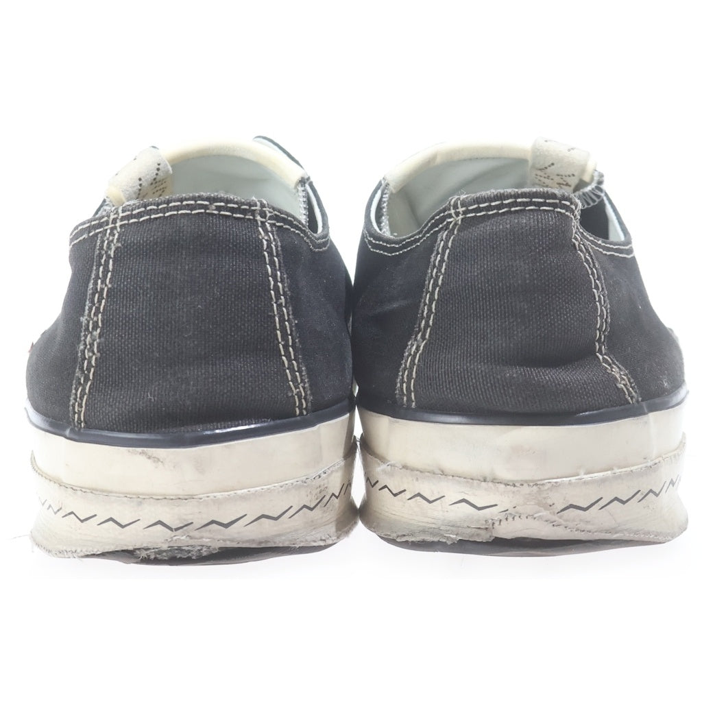 VISVIM(ヴィスヴィム) SKAGWAY LO スカグウェイ キャンバス ローカット スニーカー ブラック