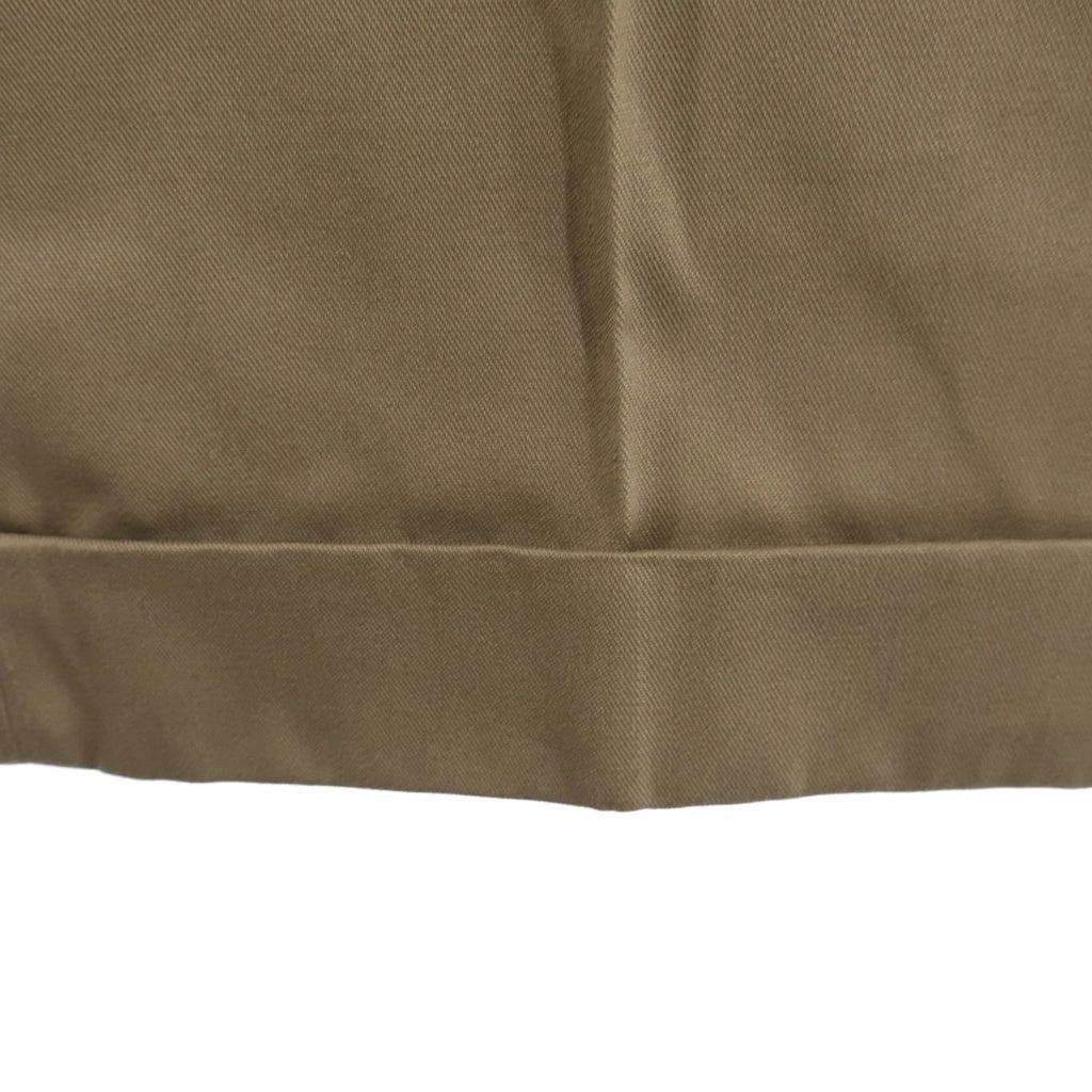 WACKO MARIA(ワコマリア) 25SS PLEATED TROUSERS TYPE-2 プリーツド トラウザーズ スラックスパンツ ベージュ 25SSE-WMP-TR01