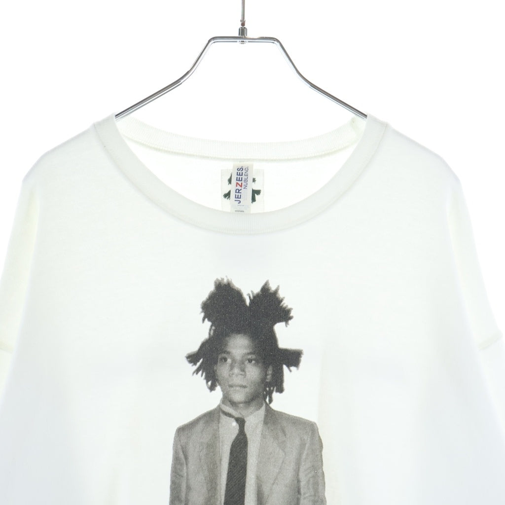 WACKO MARIA(ワコマリア) 23SS ×JEAN MICHEL BASQUIAT CREW NECK SWEAT SHIRT ジャンミシェルバスキア クルーネックスウェットトレーナー ホワイト BASQUIAT-WM-SS05