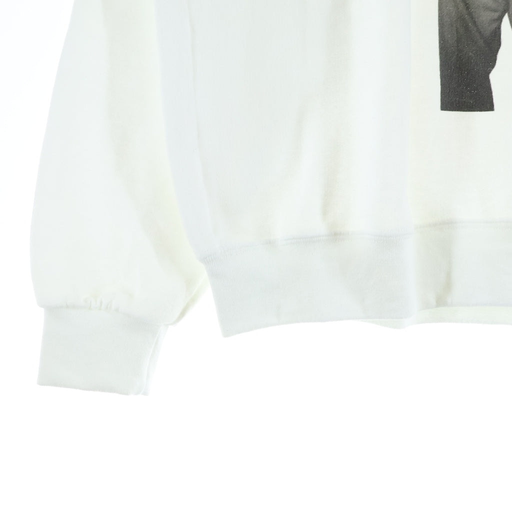 WACKO MARIA(ワコマリア) 23SS ×JEAN MICHEL BASQUIAT CREW NECK SWEAT SHIRT ジャンミシェルバスキア クルーネックスウェットトレーナー ホワイト BASQUIAT-WM-SS05