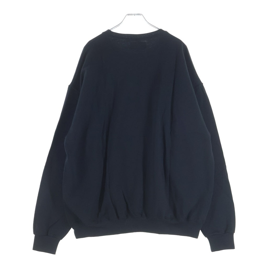 WACKO MARIA(ワコマリア) 24SS ×RESERVOIR DOGS CREW NECK SWEAT SHIRT TYPE-4 レザボア ドッグス クルーネックスウェットトレーナー ブラック RD-WM-SS11