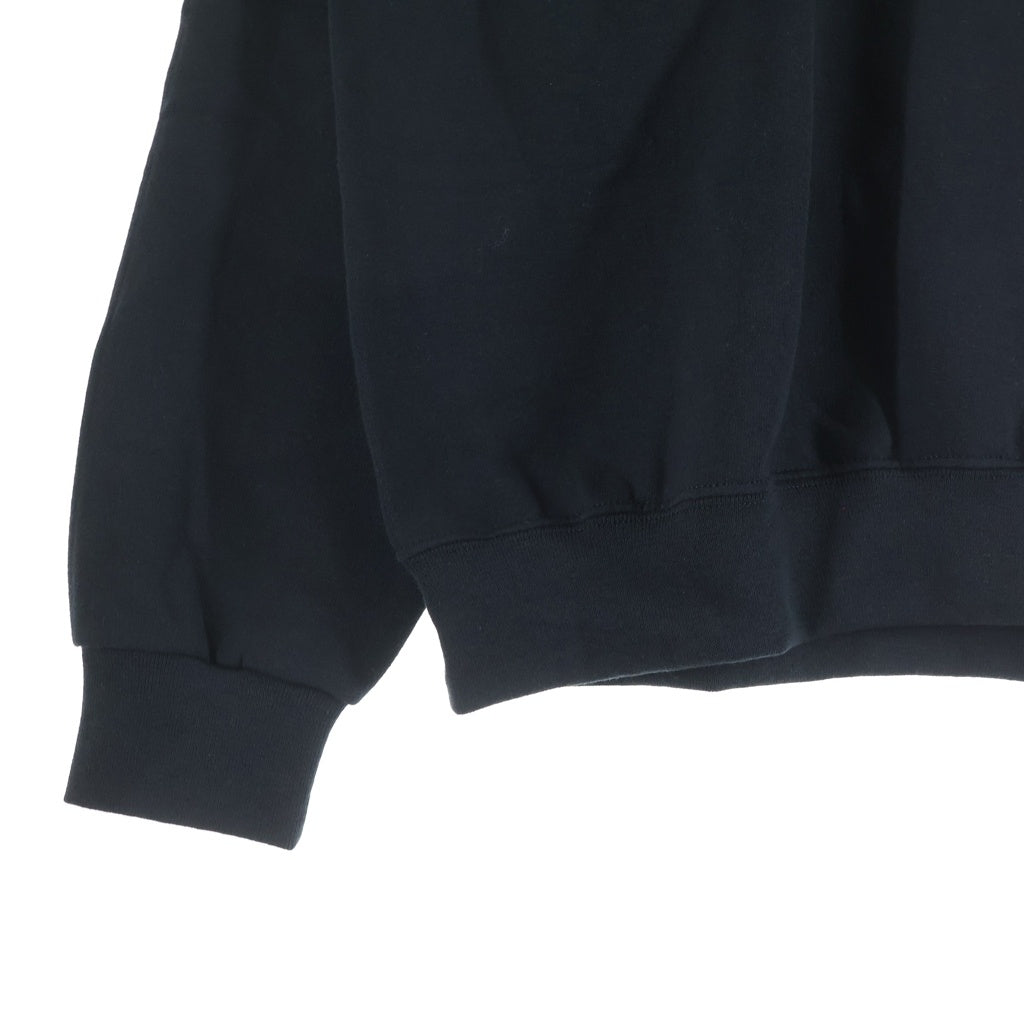 WACKO MARIA(ワコマリア) 24SS ×RESERVOIR DOGS CREW NECK SWEAT SHIRT TYPE-4 レザボア ドッグス クルーネックスウェットトレーナー ブラック RD-WM-SS11