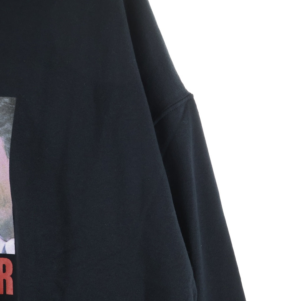 WACKO MARIA(ワコマリア) 24SS ×RESERVOIR DOGS CREW NECK SWEAT SHIRT TYPE-4 レザボア ドッグス クルーネックスウェットトレーナー ブラック RD-WM-SS11