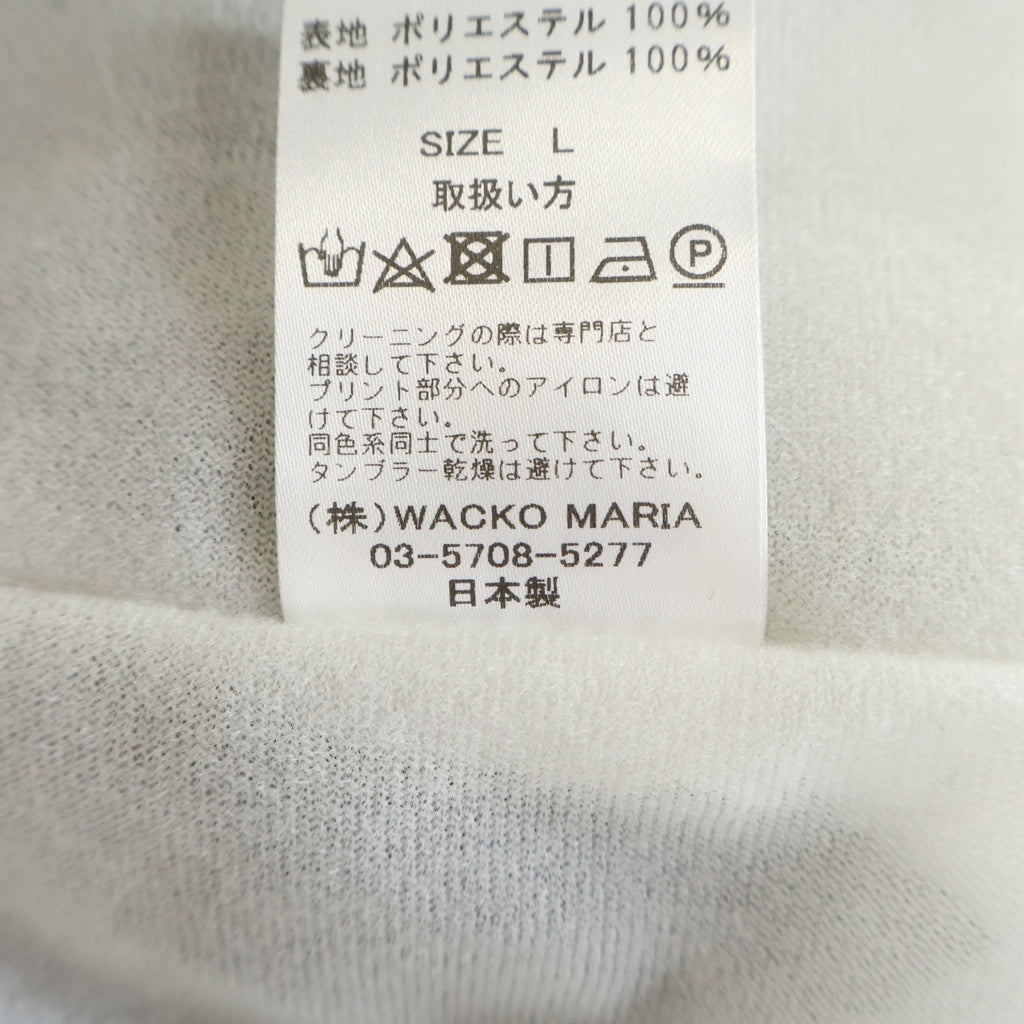 WACKO MARIA(ワコマリア) 26SS ×MULHOLLAND DRIVE COACH JACKET マルホランドドライブ バックプリント コーチジャケット ブラック MD-WM-BL03