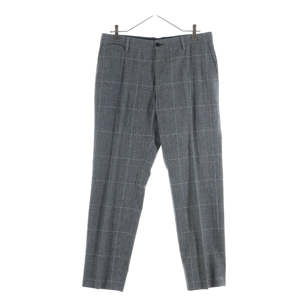 DOLCE & GABBANA(ドルチェアンドガッバーナ) グレンチェック ウールテーラードジャケット スラックスパンツ セットアップスーツ グレー